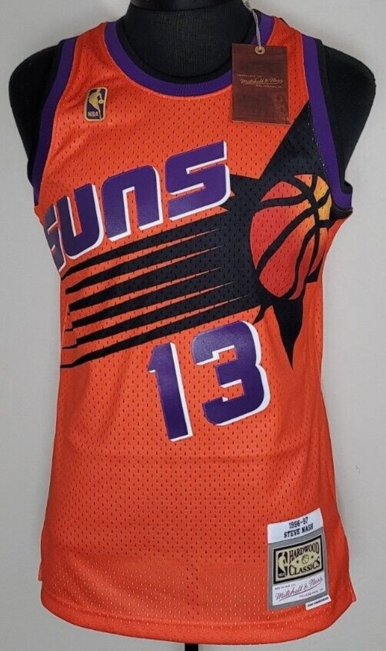Mens Mitchell & Ness NBA Reload 2.0 Swingman Jersey Suns 1996 Steve Nash